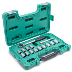ZESTAW 15 KLUCZY NASADOWYCH 1/2"