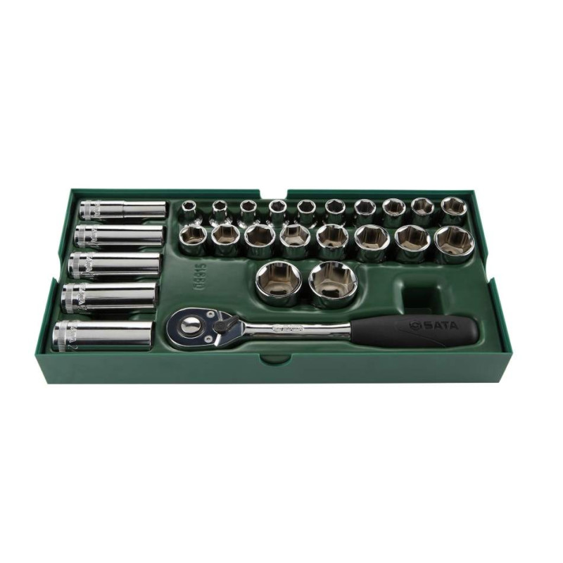 ZESTAW 26 KLUCZY NASADOWYCH 1/2"