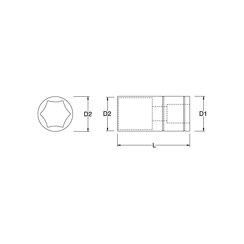 **1/2" NASADKA CAL. 1-1/16"