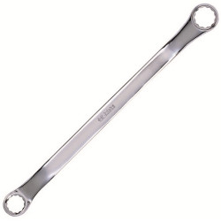 **KLUCZ OCZKOWY GIĘTY DWUSTRONNY 17X19 MM