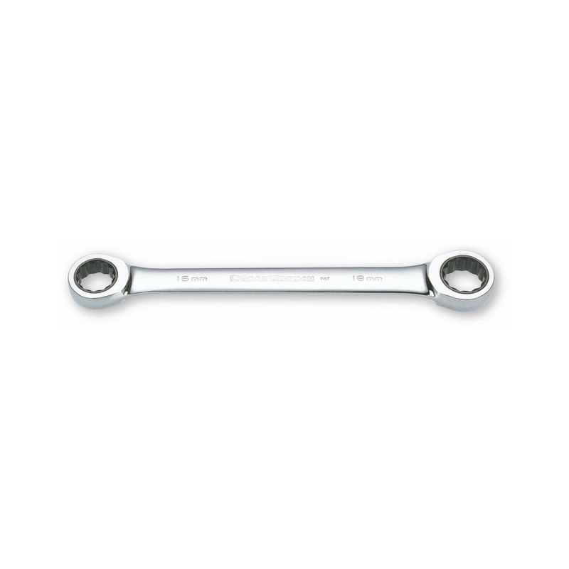 **KLUCZ OCZKOWY DWUSTRONNY Z GRZECHOTKĄ 12X13MM