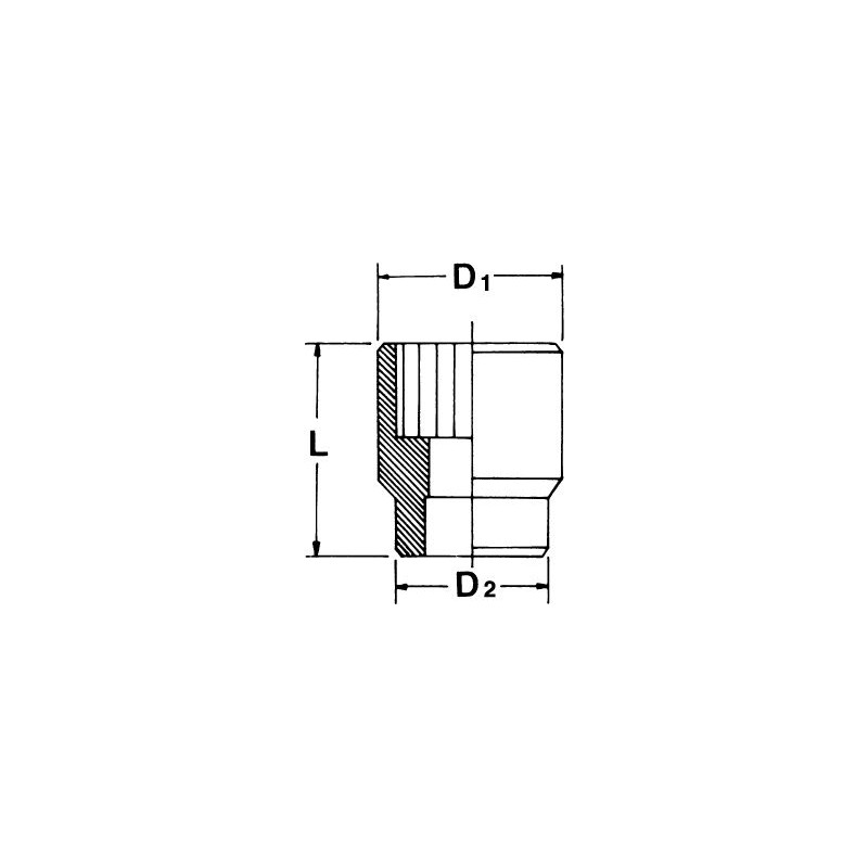 **NASADKA 3/4" 12-KĄT 23MM