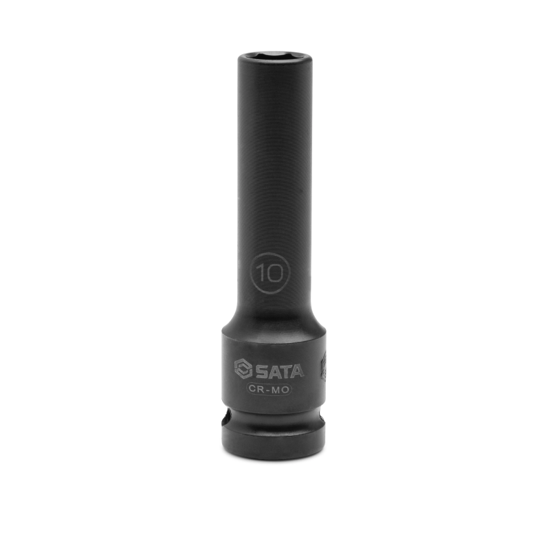 **NASADKA UDAROWA 1/2" 6-KĄT. CIENKOŚCIENNA DŁUGA 10MM