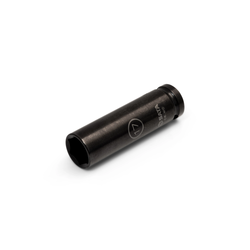 **NASADKA UDAROWA 1/2" 6-KĄT. CIENKOŚCIENNA DŁUGA 17MM