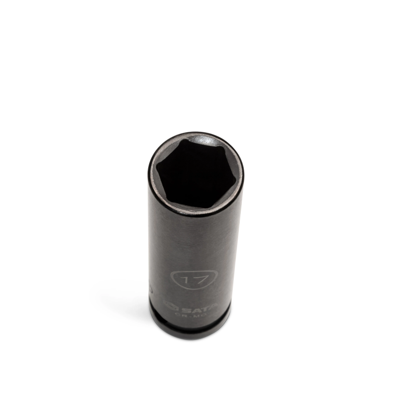 **NASADKA UDAROWA 1/2" 6-KĄT. CIENKOŚCIENNA DŁUGA 17MM