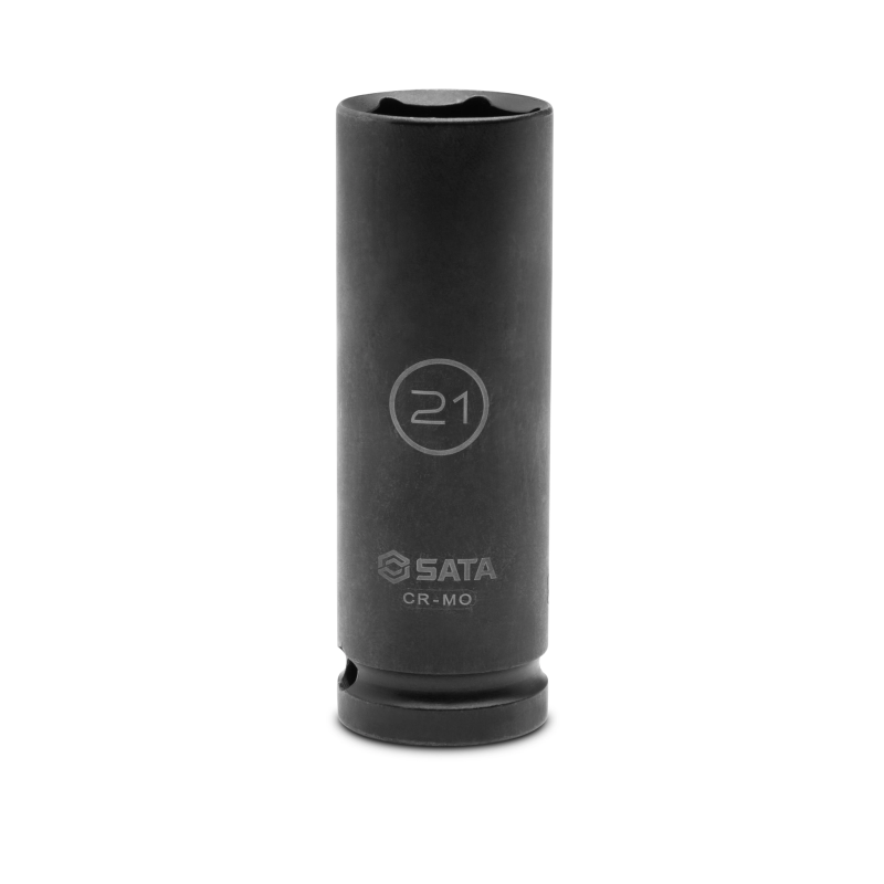 **NASADKA UDAROWA 1/2" 6-KĄT. CIENKOŚCIENNA DŁUGA 21MM