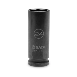 **NASADKA UDAROWA 1/2" 6-KĄT. CIENKOŚCIENNA DŁUGA 24MM