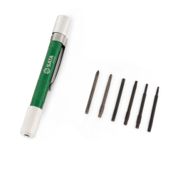 7 - CZĘŚCIOWY MINI ZESTAW WKRĘTAKÓW PRECYZYJNYCH (PHILLIPS,TORX)