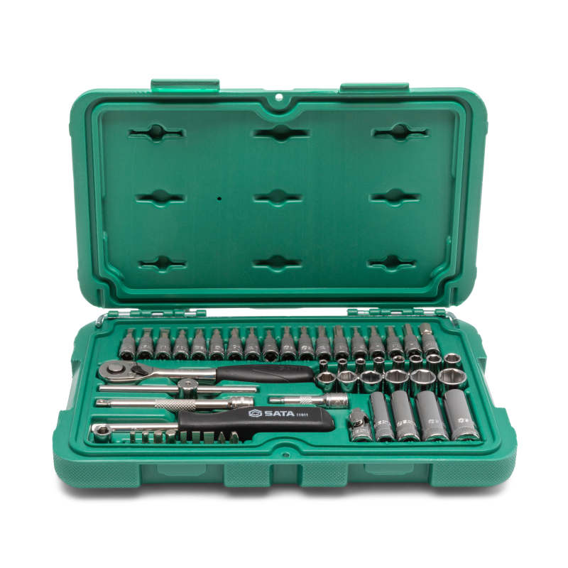 ZESTAW 52 KLUCZY NASADOWYCH 1/4" METR.