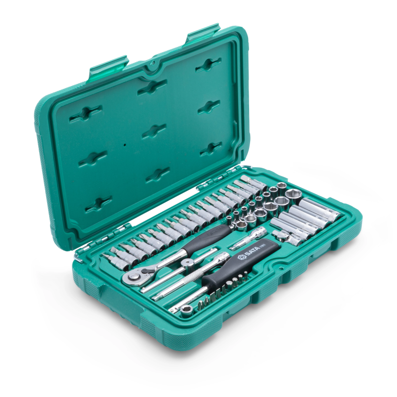 ZESTAW 52 KLUCZY NASADOWYCH 1/4" METR.