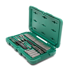 ZESTAW 52 KLUCZY NASADOWYCH 1/4" METR.