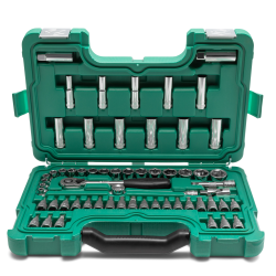 ZESTAW 60 KLUCZY NASADOWYCH 3/8" METR.