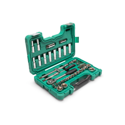 ZESTAW 60 KLUCZY NASADOWYCH 1/2" METR.