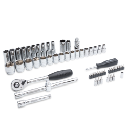 ZESTAW 60 KLUCZY NASADOWYCH 1/2" METR.