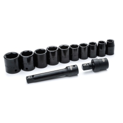 ZESTAW 12 NASADEK 1/2" UDAROWYCH CALOWYCH