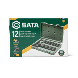 ZESTAW 12 NASADEK 1/2" UDAROWYCH CALOWYCH