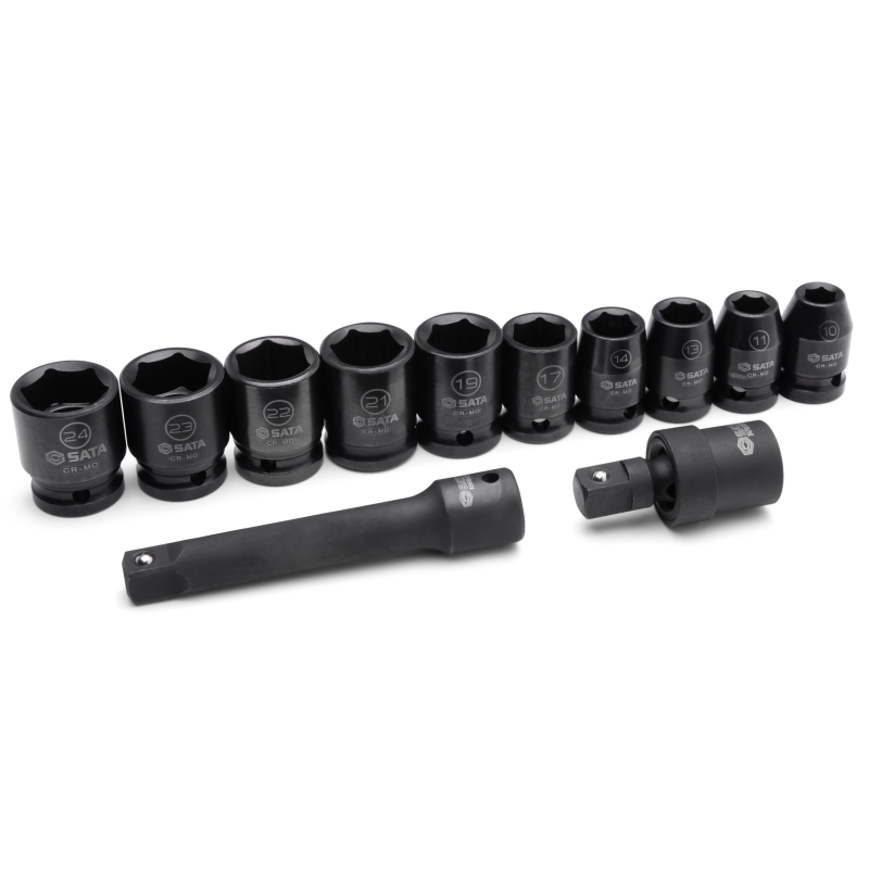 ZESTAW 12 NASADEK 1/2" UDAROWYCH