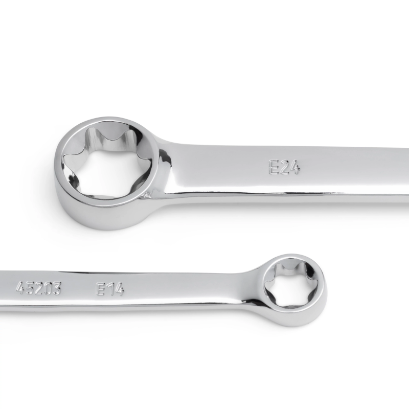 ZESTAW 4 KLUCZY OCZKOWYCH E-TORX DWUSTRONNYCH