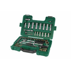 **ZESTAW 88 KLUCZY NASADOWYCH 1/4" 1/2" METR.