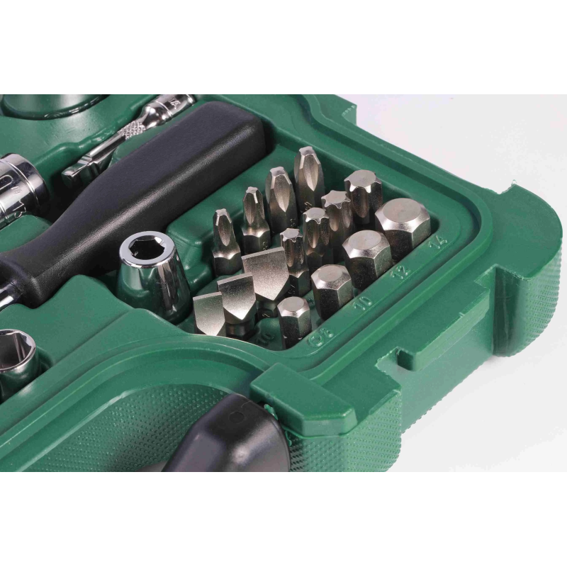 **ZESTAW 88 KLUCZY NASADOWYCH 1/4" 1/2" METR.