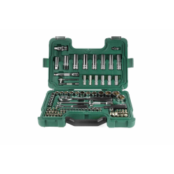 **ZESTAW 88 KLUCZY NASADOWYCH 1/4" 1/2" METR.