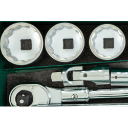 ZESTAW 15 KLUCZY NASADOWYCH 3/4" METR.