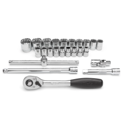 ZESTAW 24 KLUCZY NASADOWYCH 1/2" 12 KĄT