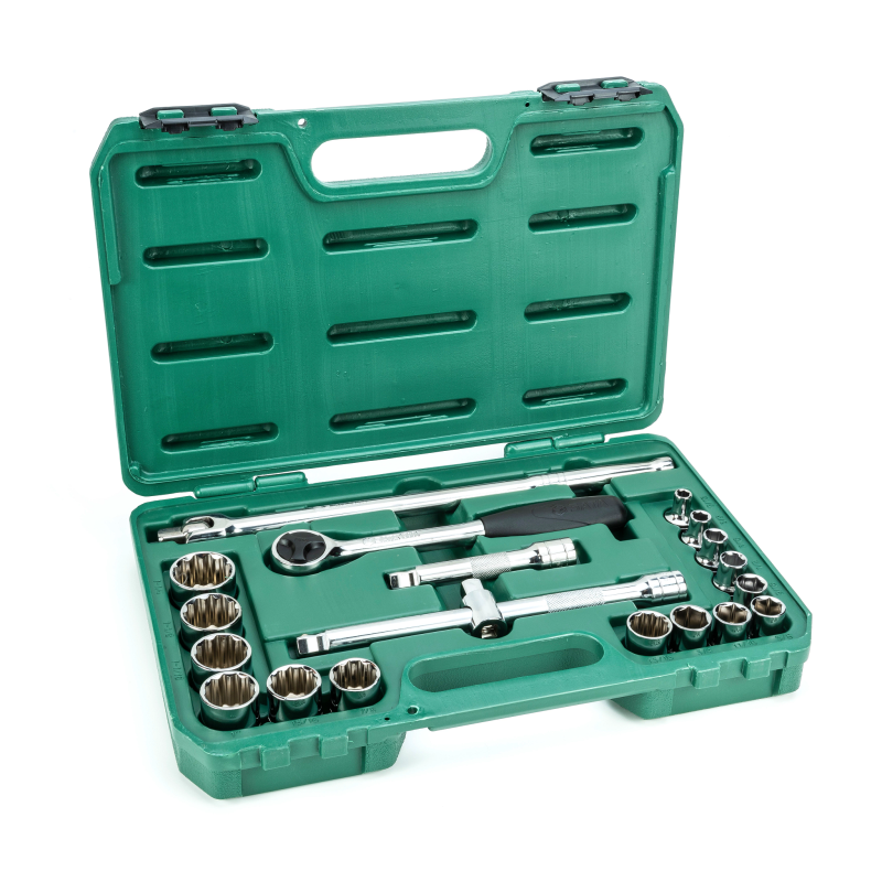 ZESTAW 20 KLUCZY NASADOWYCH 1/2" CAL