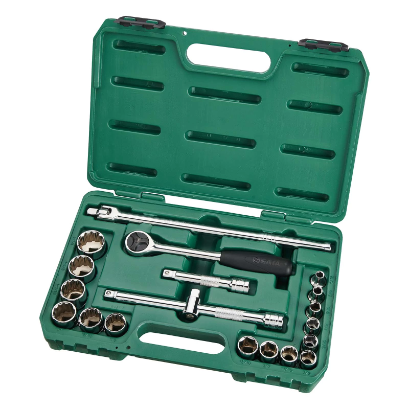 ZESTAW 20 KLUCZY NASADOWYCH 1/2" CAL