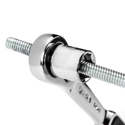 ZESTAW 30 KLUCZY NASADOWYCH PRZELOTOWYCH PASS-THRU 1/4" 3/8" METR.