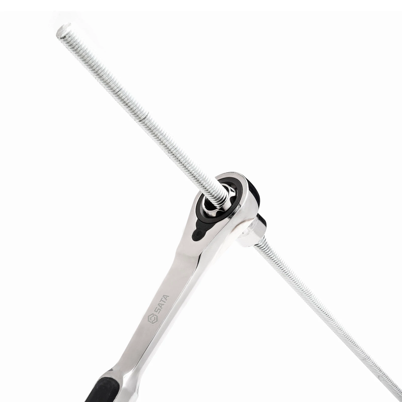 ZESTAW 30 KLUCZY NASADOWYCH PRZELOTOWYCH PASS-THRU 1/4" 3/8" METR.