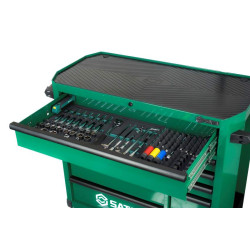 WÓZEK NARZĘDZIOWY 11 SZUFLAD ST95114G PRO ZIELONY + 503 NARZĘDZIA