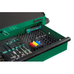 WÓZEK NARZĘDZIOWY 11 SZUFLAD ST95114G PRO ZIELONY + 503 NARZĘDZIA