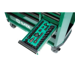 WÓZEK NARZĘDZIOWY 11 SZUFLAD ST95114G PRO ZIELONY + 503 NARZĘDZIA