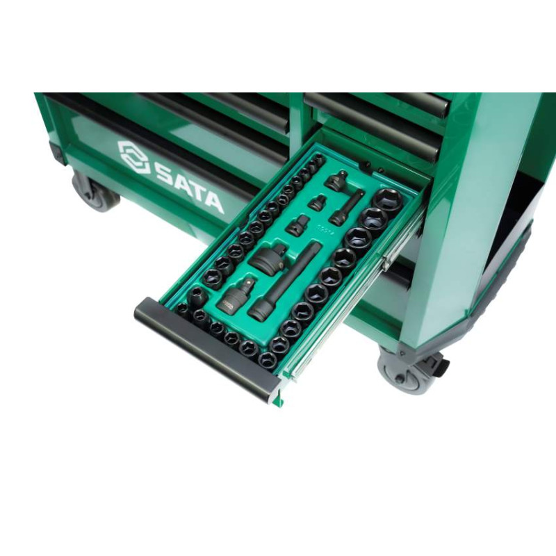 WÓZEK NARZĘDZIOWY 11 SZUFLAD ST95114G PRO ZIELONY + 503 NARZĘDZIA