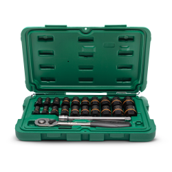 ZESTAW NASADEK BoltBiter 1/4" I 3/8" 23 ELEMENTY