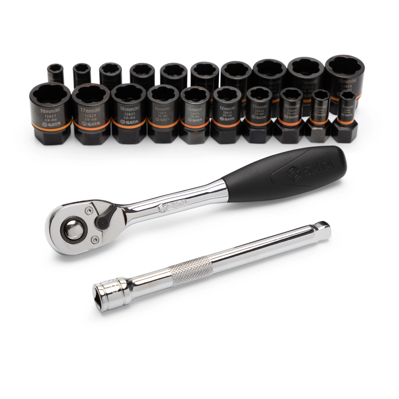 ZESTAW NASADEK BoltBiter 1/4" I 3/8" 23 ELEMENTY