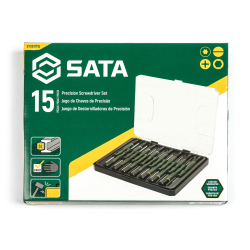 ZESTAW 15 WKRĘTAKÓW PRECYZYJNYCH PŁASKIE, PHILIPS, TORX, HEX