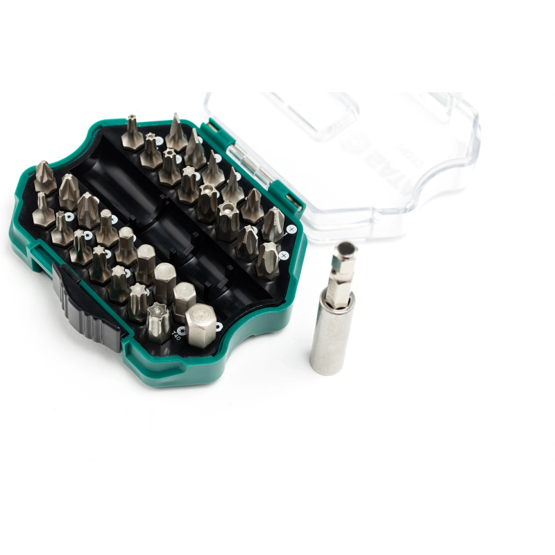 ZESTAW BITÓW 1/4” Z UCHWYTEM MAGNETYCZNYM - 31 ELEMENTÓW