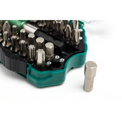 ZESTAW BITÓW 1/4” Z UCHWYTEM MAGNETYCZNYM QUICK-CHANGE -  31 ELEMENTÓW 