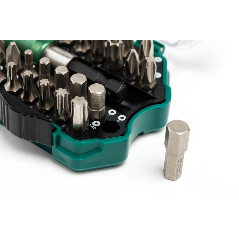 ZESTAW BITÓW 1/4” Z UCHWYTEM MAGNETYCZNYM QUICK-CHANGE -  31 ELEMENTÓW 