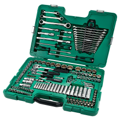 ZESTAW 150 KLUCZY NASADOWYCH 1/4" 3/8" 1/2" M/CAL