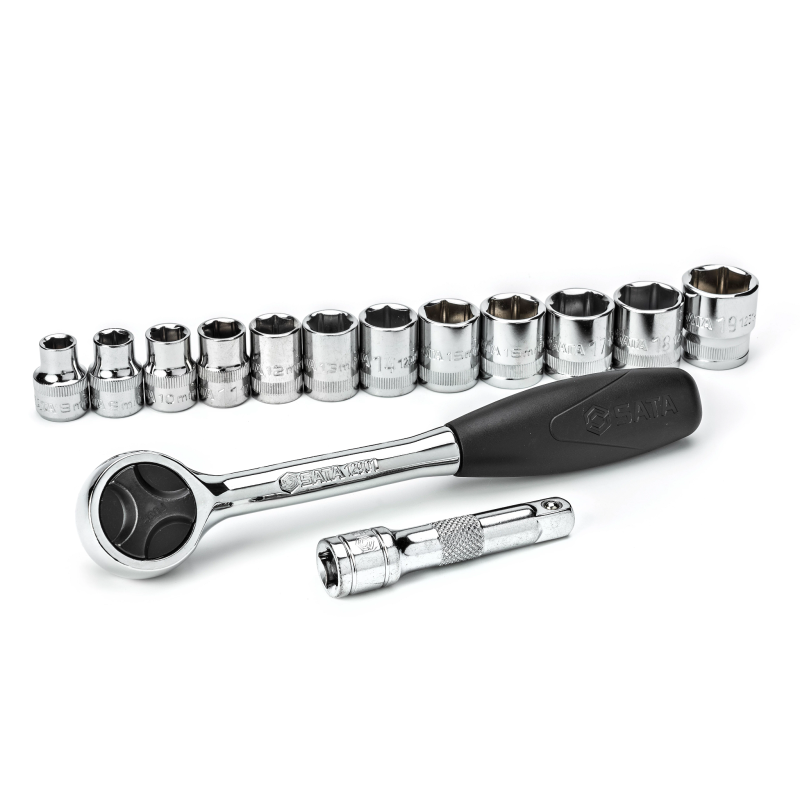 ZESTAW 14 KLUCZY NASADOWYCH 3/8"