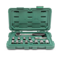 ZESTAW 14 KLUCZY NASADOWYCH 3/8"