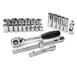 ST09528/09921 # ZESTAW 25 KLUCZY NASADOWYCH 1/2" CAL(ST09528)