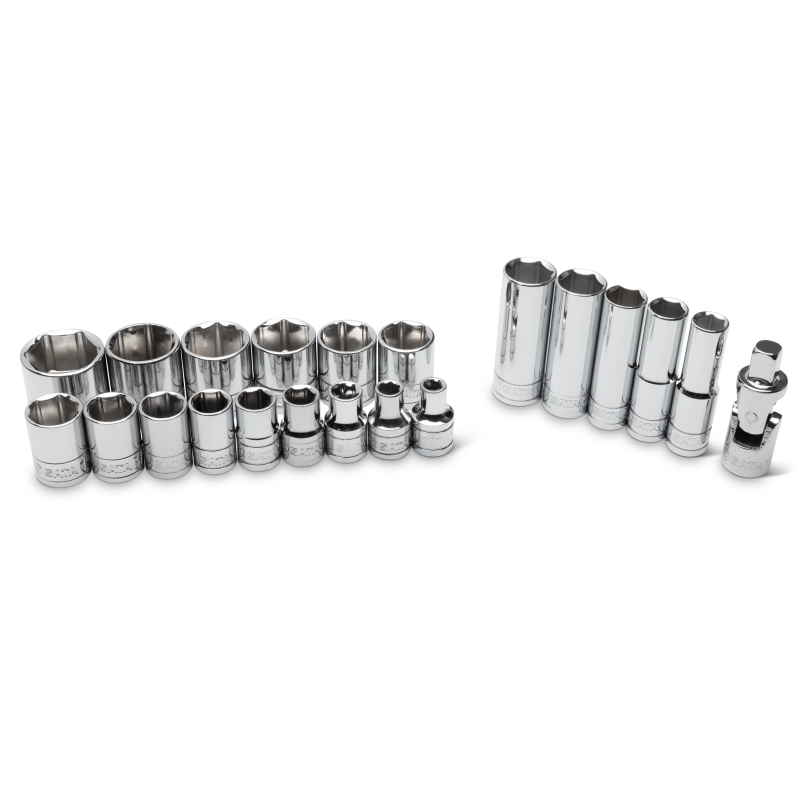 ST09528/09921 # ZESTAW 25 KLUCZY NASADOWYCH 1/2" CAL(ST09528)
