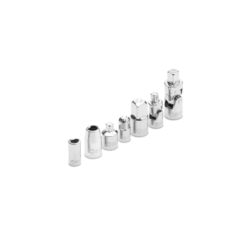 ZESTAW 16 CZĘŚCIOWY AKCESORIÓW I PRZEDŁUŻEK 1/4", 3/8" 