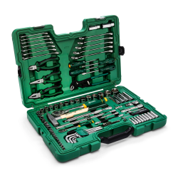 ZESTAW 104 ELEMENTY KLUCZY NASADOWYCH  METR.1/4" I 1/2" , KLUCZE, AKCESORIA