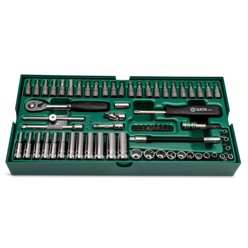 ZESTAW 66 KLUCZY NASADOWYCH 1/4"