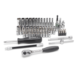 ZESTAW 66 KLUCZY NASADOWYCH 1/4"
